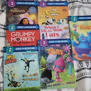 Step Into Reading Kids Books Set 7